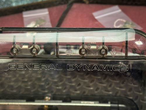 Vintage General Dynamics OPSEC Polycarbonate Locking Laptop Shell