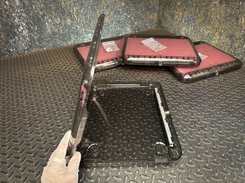 Vintage General Dynamics OPSEC Polycarbonate Locking Laptop Shell