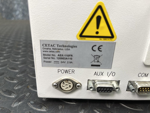 Cetac ASX-110FR Flowing Rinse Micro Autosampler