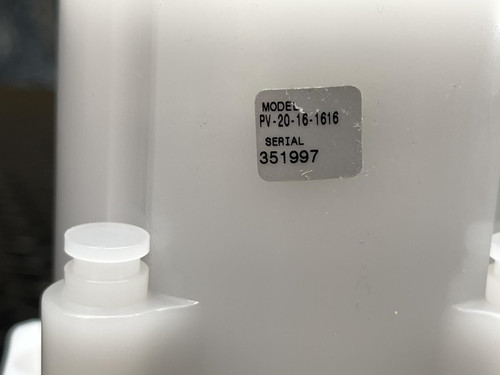 Parker PV-20 Series PV-20-16-1616 1" Air Op N/C Slurry Valve