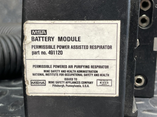 MSA 7-900-1 Permissible Power Assisted Respirator - no Mask