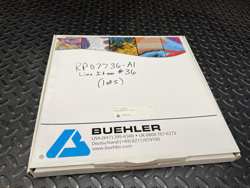 Buelhler 407920 Chemomet 10" PSA Fine Polishing Cloth, Box of 10