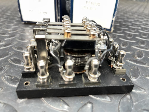 Lot of 2 Struthers Dunn Dunco B58XDX Relays 120V & 125V, 60 CY -Unused