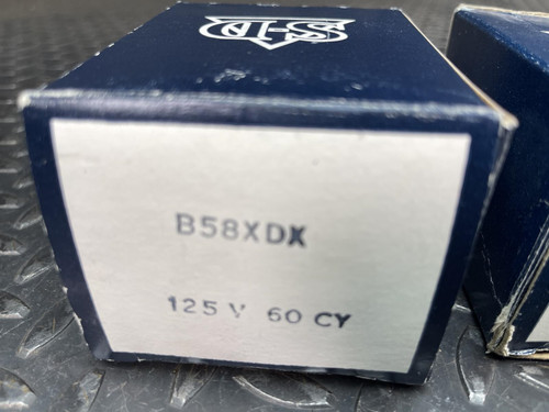 Lot of 2 Struthers Dunn Dunco B58XDX Relays 120V & 125V, 60 CY -Unused