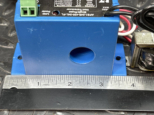 Lot of 2 NK Technologies ASP1-24S-420-24L-FL Single Phase Watt Transducers