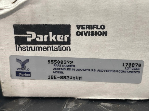 Parker Veriflo 18E-882VMVM Series 18 High Flow Diaphragm Valve 1/2" -Unused