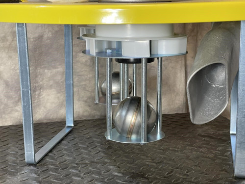 Tornado 95961 Jumbo Vacuum, Dual Venturi, Wet, Pneumatic, 55 Gal Tank w/ Cart