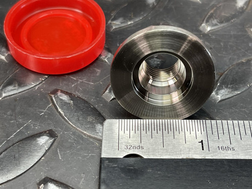 Lot of 5 - MKS 100312301 Flange Adapter, NW16 Flange to 0.25" Female NPT