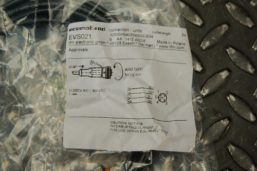 IFM O2D921 RED Bar Light 10x75 RT/0.3M/US 24VDC 617nm Unused, NOS, OEM