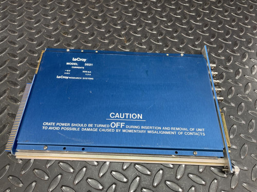 LeCroy 3521 MCS Multi-Channel Scaler CAMAC Module