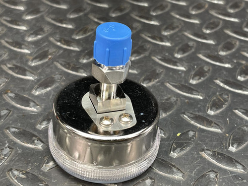 Ametek C1535 Corrosion Resistant Gauge 2" Face -30-0-60 PSI 1/4" NPT CBM Conn.