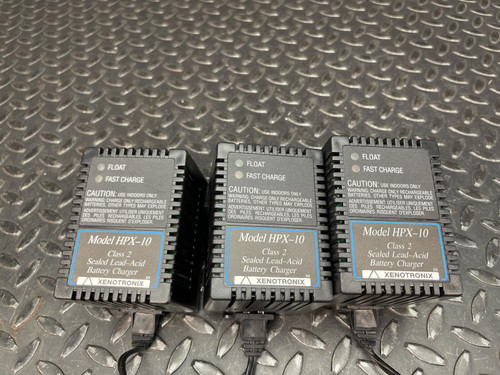 Lot of 3 Xenotronix HPX-10 Sealed Lead-Acid Battery Charger