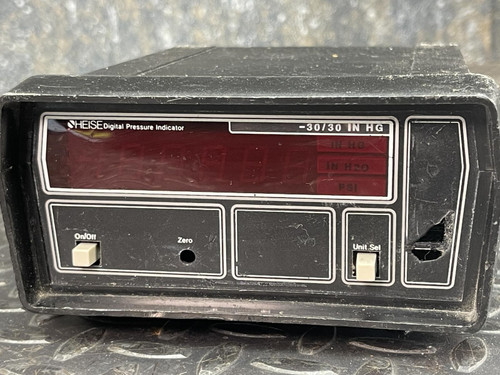 Heise 901A Digital Pressure Indicator -30/30 In. HG