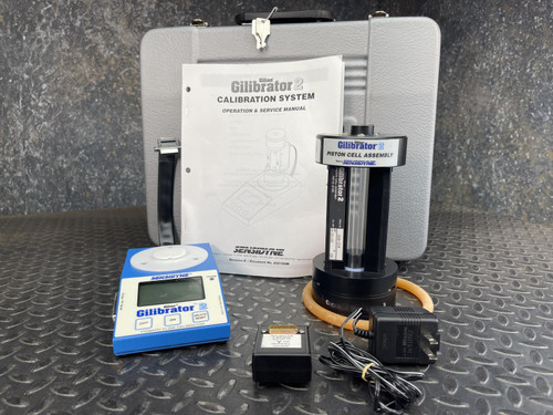 Gilian Gilibrator 2 Primary Flow Calibrator w/ Case w/ Piston Cell