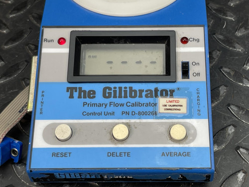 Gilian Gilibrator Primary Flow Calibrator w/ Bubble Generators and Carry Case