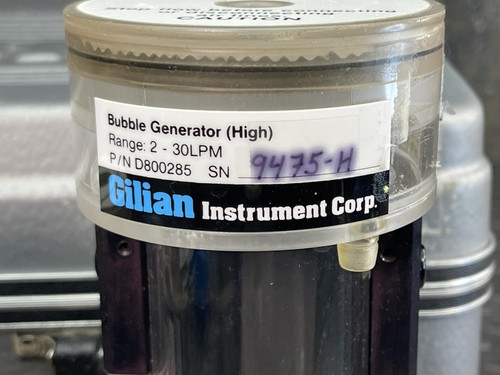 Gilian Gilibrator Primary Flow Calibrator w/ Bubble Generators and Carry Case