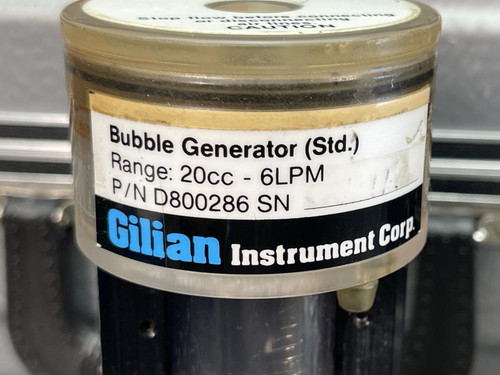 Gilian Gilibrator Primary Flow Calibrator w/ Bubble Generators and Carry Case