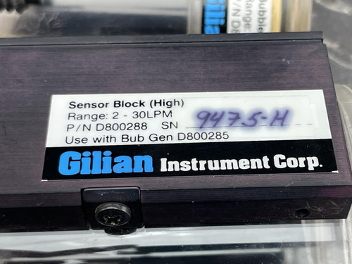 Gilian Gilibrator Primary Flow Calibrator w/ Bubble Generators and Carry Case