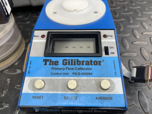 Gilian Gilibrator 800268 Primary Flow Calibrator x 2 w/ 2 Bubble Generators Case