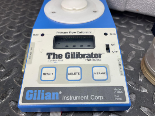 Gilian Gilibrator 800268 Primary Flow Calibrator x 2 w/ 2 Bubble Generators Case
