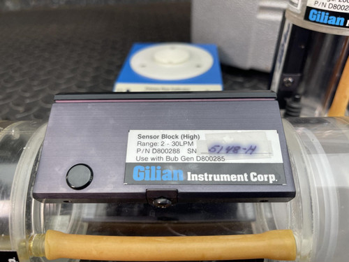 Gilian Gilibrator 800268 Primary Flow Calibrator x 2 w/ 2 Bubble Generators Case
