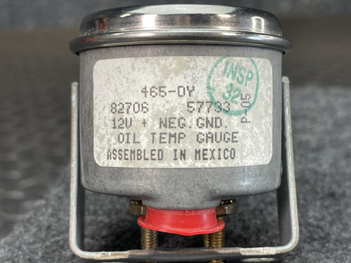 Stewart Warner 465DY Gauge Oil Temperature 150-350F, 2 1/16" Case