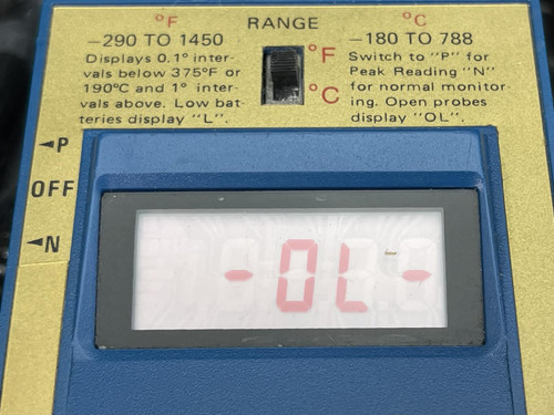 Wahl Platinum 392MXD Digital Heat-Prober Thermometer -60.0/752F (-51.1/400C) RTD