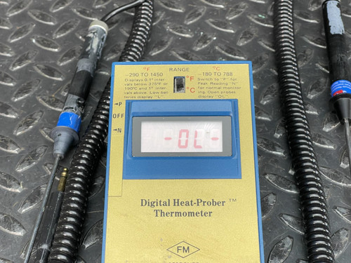 Wahl Platinum 392MXD Digital Heat-Prober Thermometer -60.0/752F (-51.1/400C) RTD