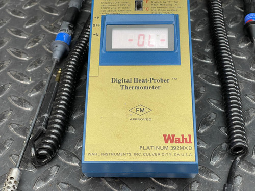 Wahl Platinum 392MXD Digital Heat-Prober Thermometer -60.0/752F (-51.1/400C) RTD