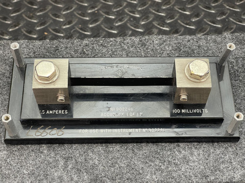 Sensitive Research Instruments 7.5 Amp / 100 Millivolt Current Shunt #902246