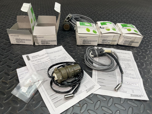 Lot of 5 Schaevitz Linear Variable Differential Transducer MHR 050 / MHR 250 Schaevitz