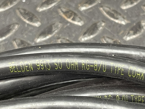 50 FT - Belden 9913 50 Ohm RG-8/U Coax Cable Amphenol TNC M/F
