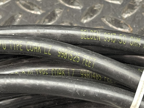 50 FT - Belden 9913 50 Ohm RG-8/U Coax Cable Amphenol TNC M/F