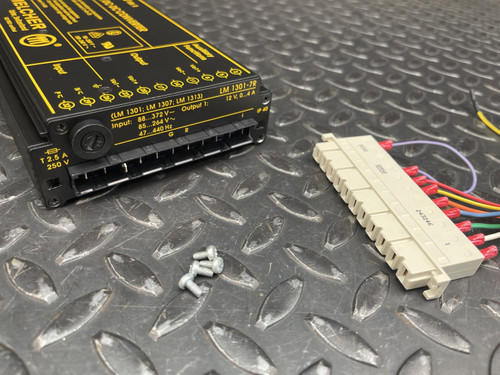 Melcher LM 1000 MK II AC-DC/DC-DC Converter, 12VDC, 4A, LM1301-7R