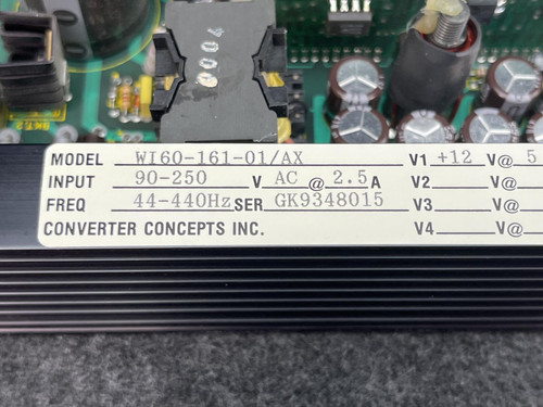Converter Concepts WI60-161-01/AX, Power Supply, 12 VDC