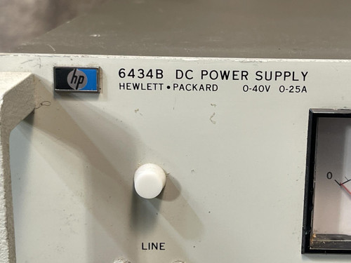 HP 6434B DC Power Supply 0-40 V, 0-25 A, - Load Tested