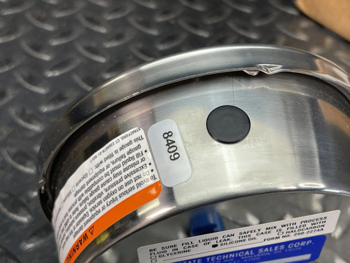 Ashcroft 45-1009-A-02B-300# Silicon Filled Gauge 0-300 PSI 4-1/2" Face 1/4"NPT