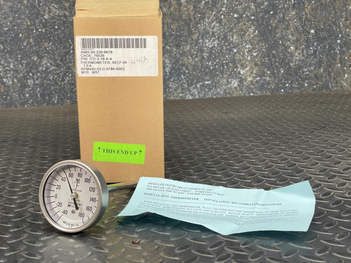 Moeller Thermometer -40 to 180° F. 6685-00-239-6679, ITD318A4, -Unused Moeller 6685-00-239-6679