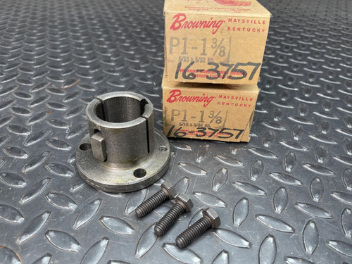 Lot of 2, Browning P1 1 3/8 Split Taper Bushing Browning P1 1 3/8