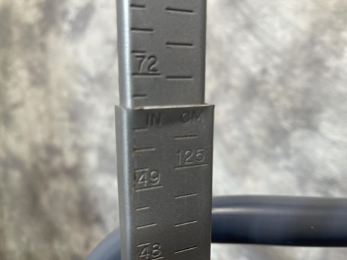 Lot of 2 Scale-Tronix Mobile Stand On Patient Scales w/ Height Bars