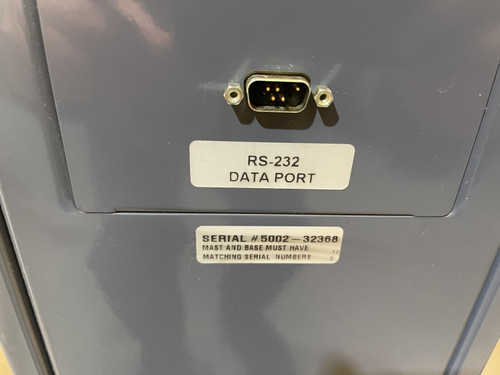 Lot of 2 Scale-Tronix Mobile Stand On Patient Scales w/ Height Bars