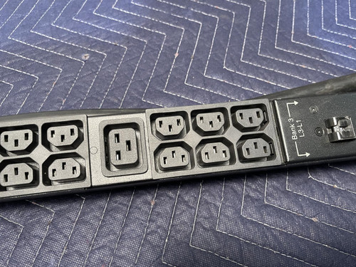 APC AP8865 Rack PDU 2G, Metered, 0U, 8.6kW, 208V, (2) 5-20, (36) C13, & (6) C19