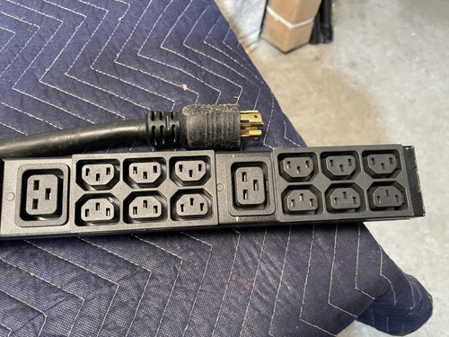 APC AP8865 Rack PDU 2G, Metered, 0U, 8.6kW, 208V, (2) 5-20, (36) C13, & (6) C19