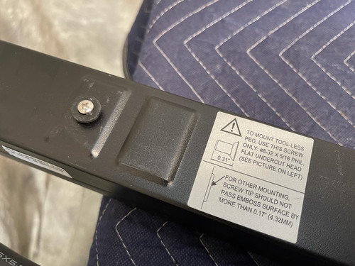 APC AP8865 Rack PDU 2G, Metered, 0U, 8.6kW, 208V, (2) 5-20, (36) C13, & (6) C19