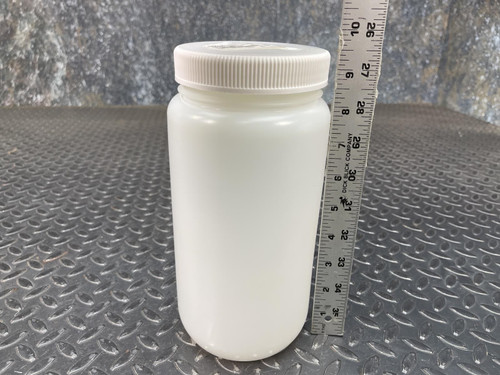 Nalgene 2120-0005 Large Wide-Mouth Bottle 1/2 Gallon/2000 mL -Unused