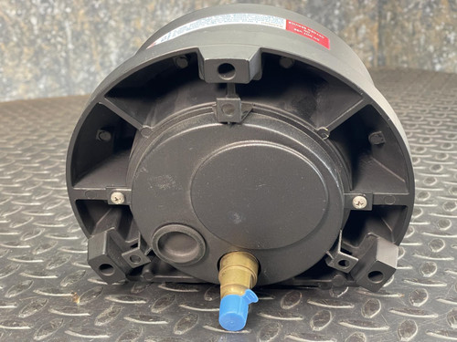 Ashcroft 6" Gauge, Pressure, -30 Vac.,10 in. Water, Brass Bellow Bronze Socket