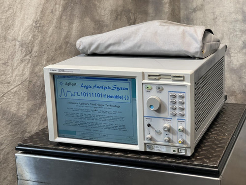 Agilent HP 16702B Logic Analysis System With Two 16557D Cards w/ Cables Agilent 16702B
