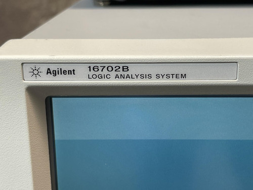 Agilent HP 16702B Logic Analysis System With Two 16557D Cards w/ Cables