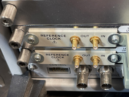 Agilent HP 16702B Logic Analysis System With Two 16557D Cards w/ Cables