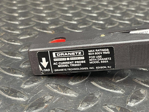 Dranetz TR2021 AC Current Probe 600 Amp